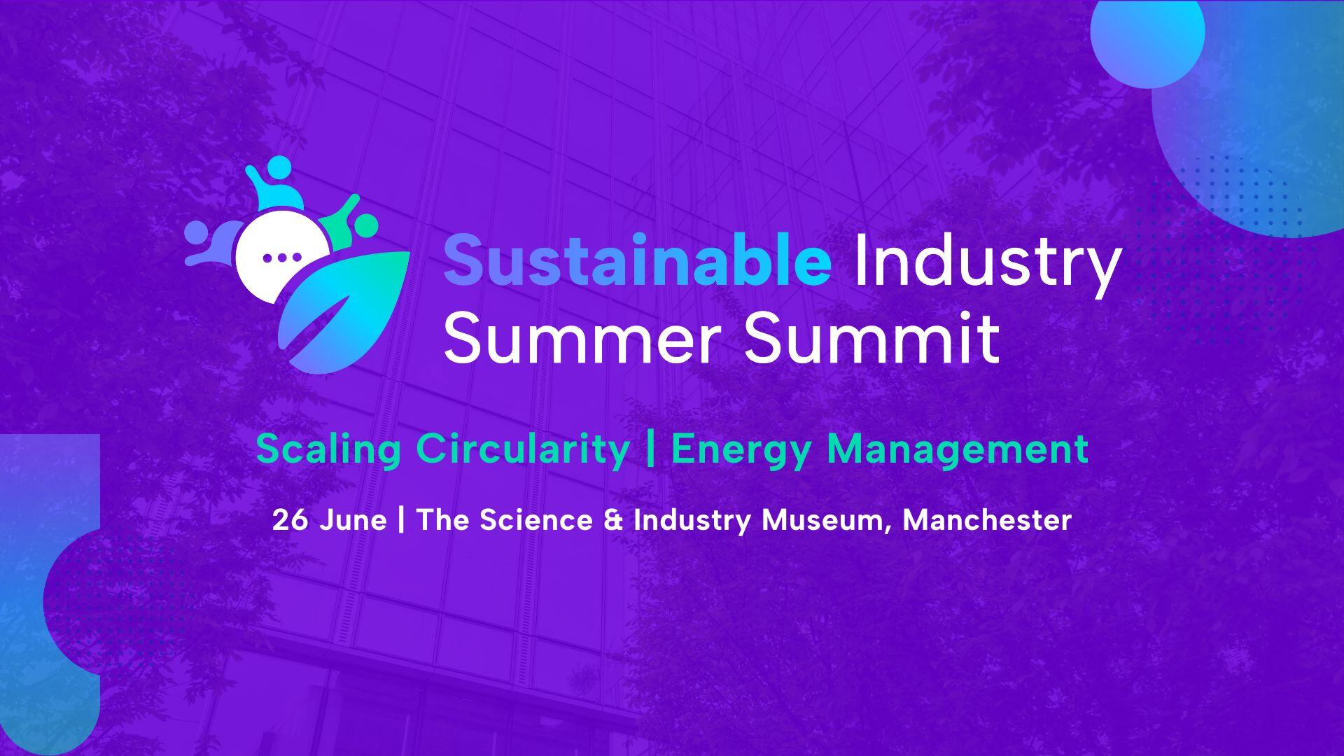 Sustainable Industry Summer Summit 2025